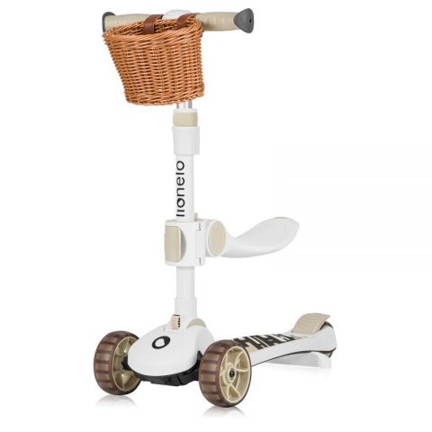 Trotineta, Lionelo, Franky, Multifunctionala, Pliabila, Pana la 50 kg, Bicicleta cu 3 roti si trotineta de echilibru, Ghidon reg