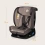 Scaun auto, Lionelo, Aart i-Size, Cu spatar inclinabil in 4 pozitii, Cu tetiera reglabila in 13 pozitii, 0-36 Kg, 40-150 cm, Cu 