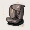 Scaun auto, Lionelo, Aart i-Size, Cu spatar inclinabil in 4 pozitii, Cu tetiera reglabila in 13 pozitii, 0-36 Kg, 40-150 cm, Cu 