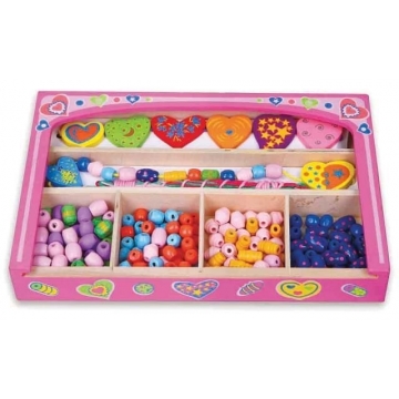 New Classic Toys Caseta din lemn cu bijuterii