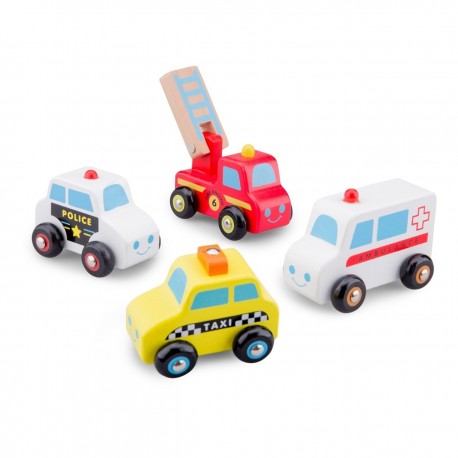 New Classic Toys Set 4 vehicule