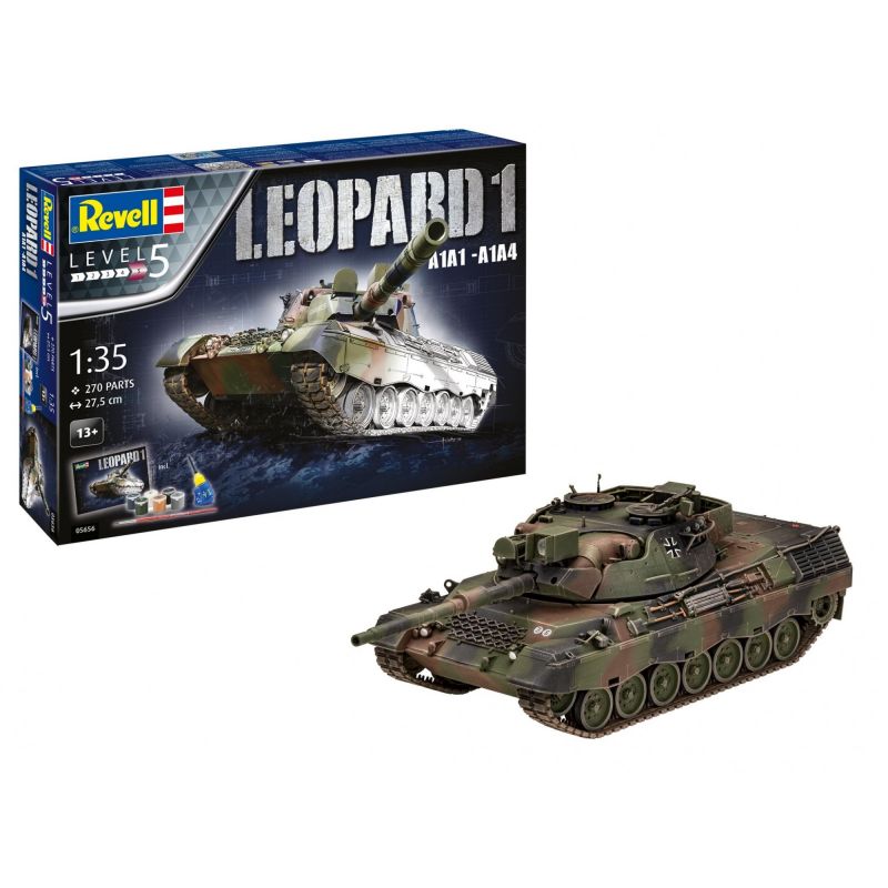Set macheta Leopard 1 A1A1-A1A4 Set macheta Leopard 1 A1A1-A1A4