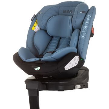 Chipolino Scaun auto Tourino I-Size 40-150 cm blue cu sistem Isofix