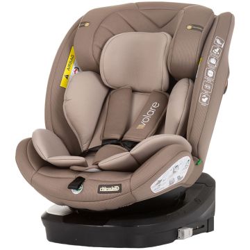 Chipolino Scaun auto Volare I-Size 40-150cm Macadamia cu sistem Isofix