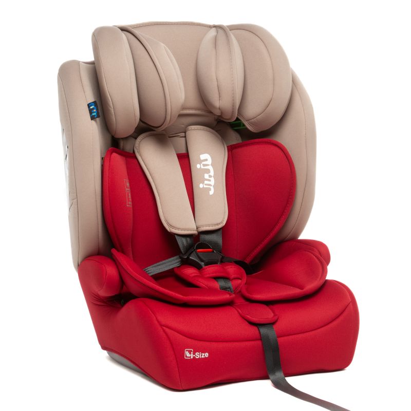Juju Scaun Auto Juju Safe Rider i-Size, Bej-Bordo