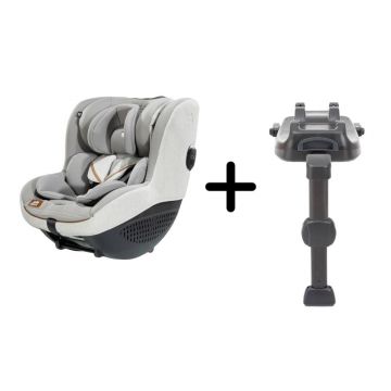 Joie Set scaun auto i-Size i-Quest Signature Oyster, 40-105 cm + Baza i-Size i-Base LX 2, certificat R129