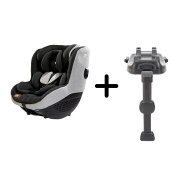 Joie Set scaun auto i-Size i-Quest Signature Carbon, 40-105 cm + Baza i-Size i-Base LX 2, certificat R129