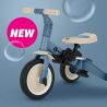 Tricicleta, Petite&Mars, Turbo, 5 in 1, Multifunctionala, Vehicul de impins, Bicicleta cu/fara pedale, Cu maner de ghidaj, Detas