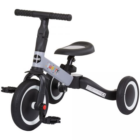 Chipolino Tricicleta si bicicleta  Smarty 2 in 1 grey
