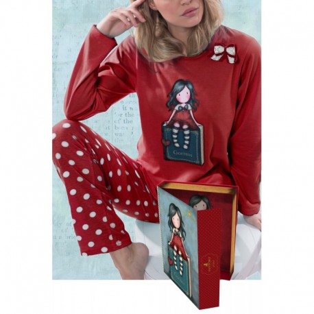 Pijama fete Santoro Gorjuss   My story in cutie tip carte