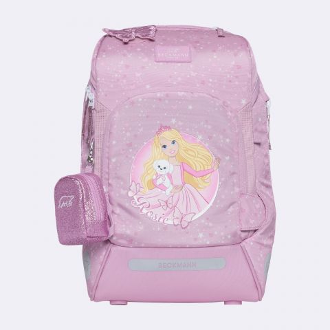 Beckmann Ghiozdan, rucsac ergonomic cu perna de aer, Active Air FLX, Rosie