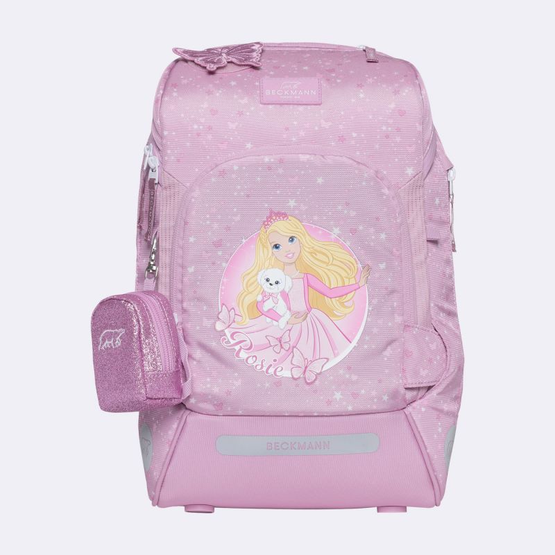 Beckmann Ghiozdan, rucsac ergonomic cu perna de aer, Active Air FLX, Rosie Beckmann Ghiozdan, rucsac ergonomic cu perna de aer, Active Air FLX, Rosie