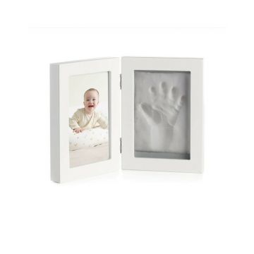 Jane Kit rama foto cu mulaj amprenta manuta sau piciorus, White