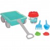 Pilsan Set jucarii nisip Carucior cu accesorii