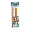 Lebez Set scolar Puppy (1 radiera, 1 ascutitoare, 1 rigla de 15 cm, 1 creion, 1 mini blocnotes)