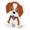 Lebez Set scolar Puppy (1 radiera, 1 ascutitoare, 1 rigla de 15 cm, 1 creion, 1 mini blocnotes)