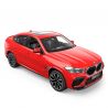 Rastar 1:14 masina cu telecomanda bmw x6 m rosu scara 1 la 14