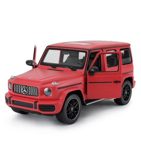 Rastar 1:14 masina cu telecomanda mercedes-benz g63 rosu scara 1 la 14