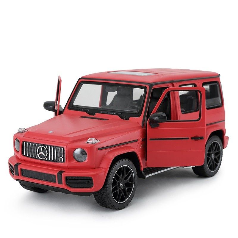 Rastar 1:14 masina cu telecomanda mercedes-benz g63 rosu scara 1 la 14 Rastar 1:14 masina cu telecomanda mercedes-benz g63 rosu scara 1 la 14