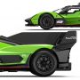 Rastar 1:14 masina cu telecomanda lamborghini sc63 lmdh scara 1 la 14