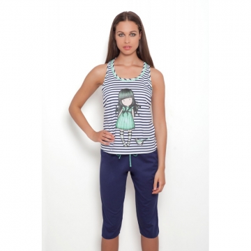 Santoro Pijama fete Gorjuss I gave you my heart, scurte