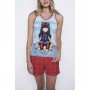 Pijama fete Santoro Gorjuss - Little Fishes, scurte