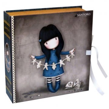 Santoro Gorjuss Cutie bijuterii tip carte I Found My Family in a Book