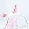 Nice Rucsac fetita Girabrilla ,   model Unicorn cu paiete reversibile, bretele reglabile si buzunar frontal