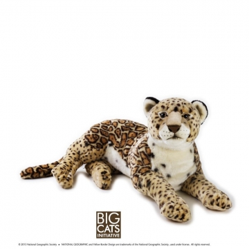 National Geographic Jucarie din plus Jaguar 65cm