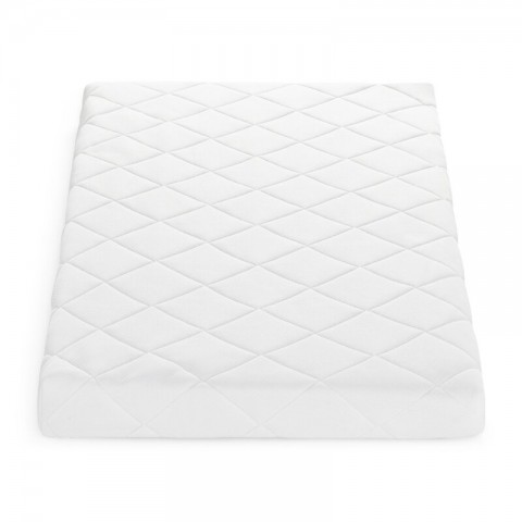 Petite&Mars Saltea copii Coco Dream, Cocos-Spuma, Cu husa detasabila, 120x60x8 cm, Alb