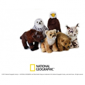 National Geographic animal din America de Nord Jucarie din plus 18 cm