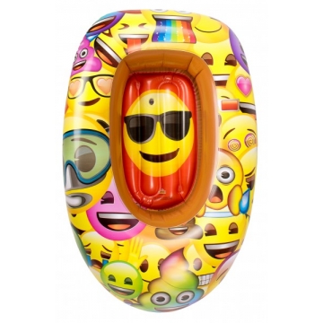Saica Barca gonflabila pentru copii 90cm Emoji