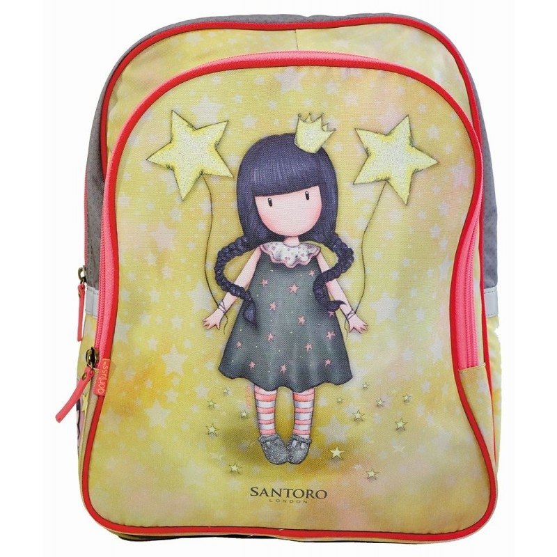 Santoro Gorjuss Ghiozdan clasa 0 soft cu glitter My Own Universe Santoro Gorjuss Ghiozdan clasa 0 soft cu glitter My Own Universe