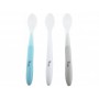 BO Jungle Set tacamuri copii BO Jungle 3 lingurite moi din silicon albastre