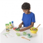 Set de joaca din lemn Salate delicioase Melissa and Doug