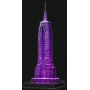 Ravensburger Puzzle 3D Empire State Building - Lumineaza noaptea, 216 piese