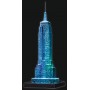 Ravensburger Puzzle 3D Empire State Building - Lumineaza noaptea, 216 piese