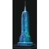 Ravensburger Puzzle 3D Empire State Building - Lumineaza noaptea, 216 piese