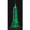 Ravensburger Puzzle 3D Empire State Building - Lumineaza noaptea, 216 piese