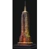 Ravensburger Puzzle 3D Empire State Building - Lumineaza noaptea, 216 piese