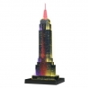 Ravensburger Puzzle 3D Empire State Building - Lumineaza noaptea, 216 piese