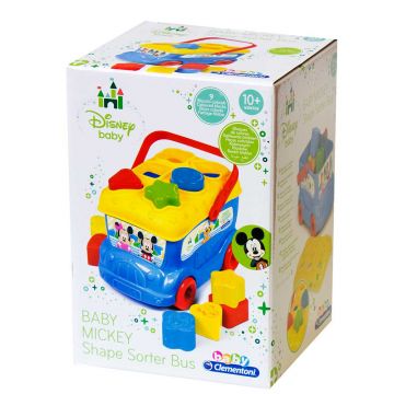 Clementoni Autobuz De Sortat Forme Mickey