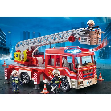 Playmobil Masina De Pompieri Cu Scara