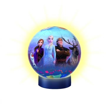 Ravensburger Puzzle 3D luminos Frozen II, 72 piese