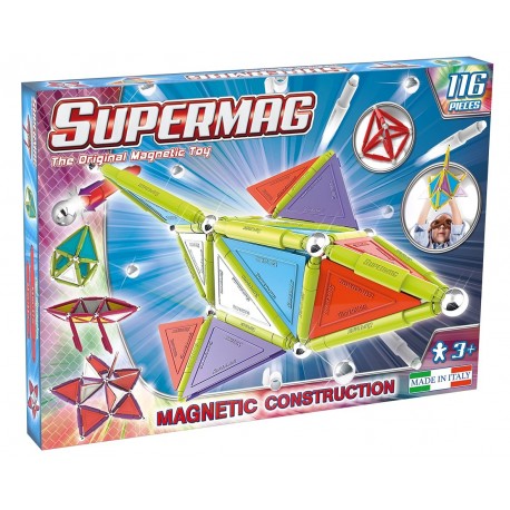 Supermag Set Constructie Trendy 116 Piese