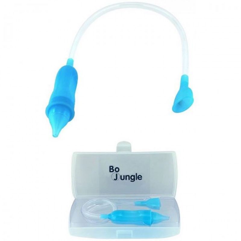 BO Jungle Aspirator nazal manual pentru bebelusi cu trusa pastrare BO Jungle Aspirator nazal manual pentru bebelusi cu trusa pastrare