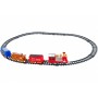 Level Trenulet Express Globo cu sina locomotiva si 3 vagoane
