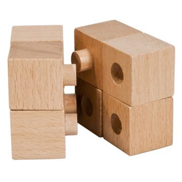 Fridolin Joc logic IQ din lemn 15