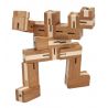 Fridolin Joc logic puzzle 3D din bambus Flexi-cub