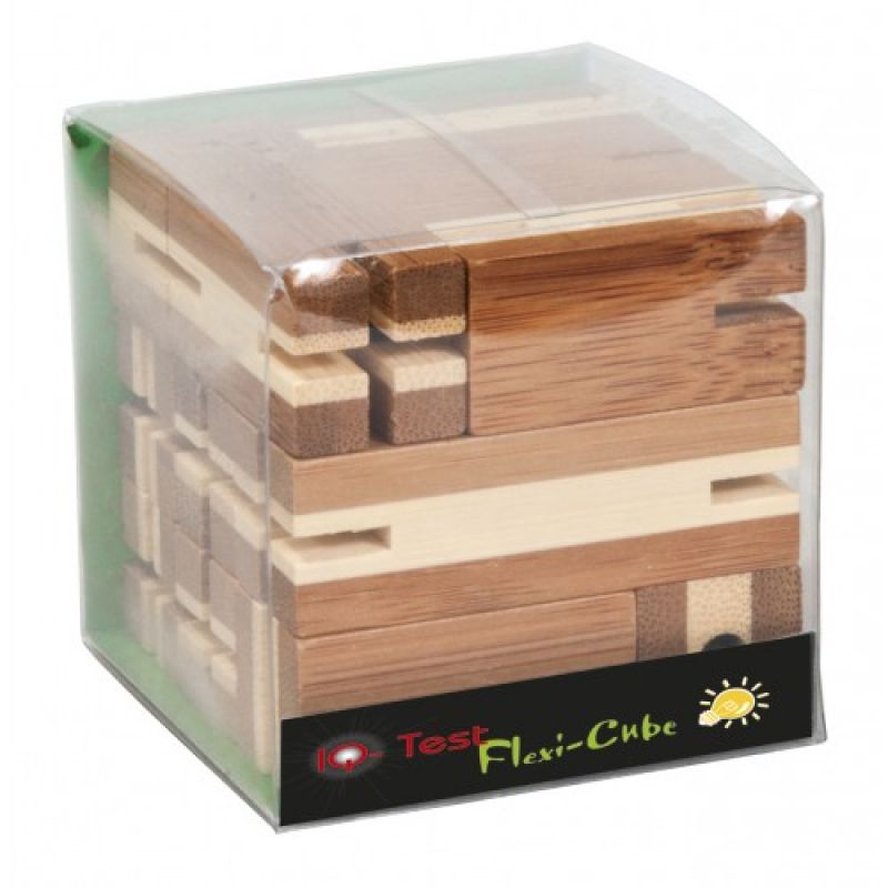 Fridolin Joc logic puzzle 3D din bambus Flexi-cub 3 Fridolin Joc logic puzzle 3D din bambus Flexi-cub 3
